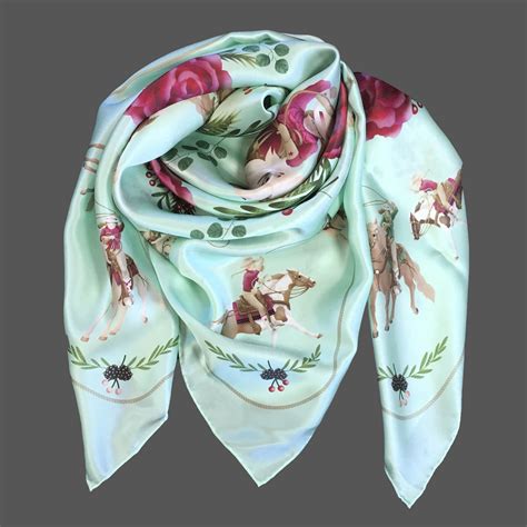 yonder horse silk scarf